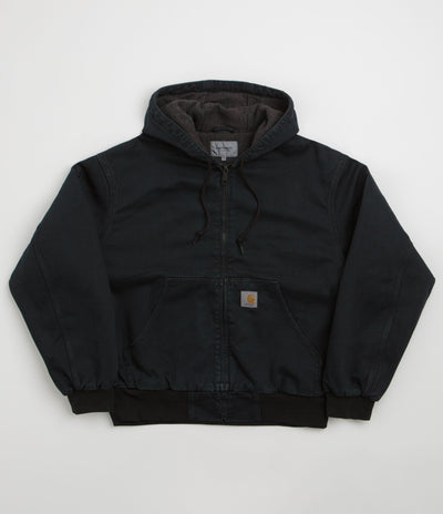 Carhartt OG Active Jacket in Blue Midnight Wash