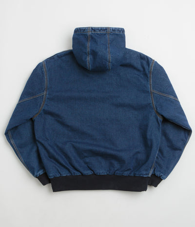 Carhartt OG Active Jacket in Blue Stone Washed