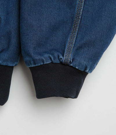 Carhartt OG Active Jacket in Blue Stone Washed
