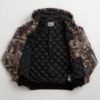 Carhartt OG Active Jacket - Camo Feather Tree / Black Heavy Stone Wash thumbnail
