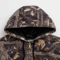 Carhartt OG Active Jacket - Camo Feather Tree / Black Heavy Stone Wash thumbnail