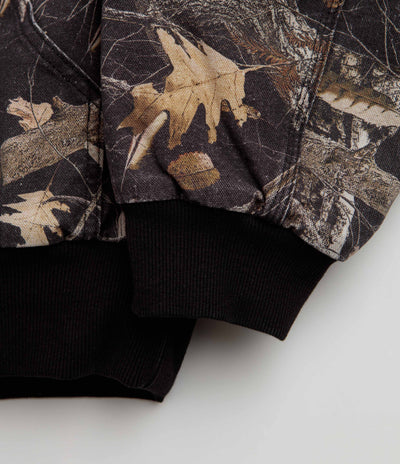 Carhartt OG Active Jacket - Camo Feather Tree / Black Heavy Stone Wash
