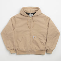 Carhartt OG Active Jacket in Dusty Hamilton Brown Rinsed thumbnail