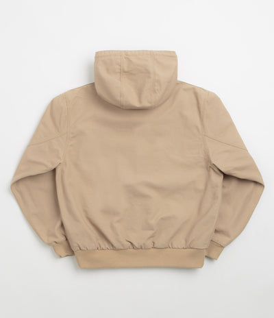 Carhartt OG Active Jacket in Dusty Hamilton Brown Rinsed