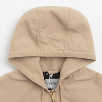 Carhartt OG Active Jacket in Dusty Hamilton Brown Rinsed thumbnail