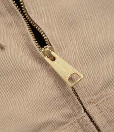 Carhartt OG Active Jacket in Dusty Hamilton Brown Rinsed