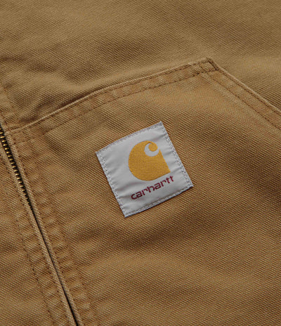 Carhartt OG Active Jacket - Hamilton Brown Stone Canvas