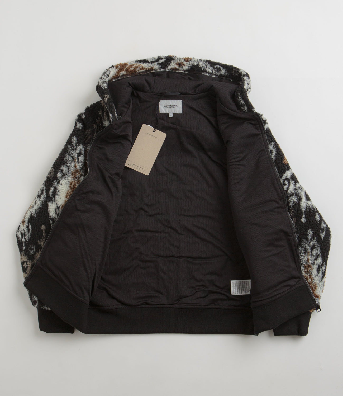 Carhartt OG Active Liner Fleece - Baru Jacquard / Black