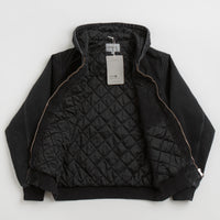 Carhartt OG Active Rivet Jacket in Black Stone Washed thumbnail