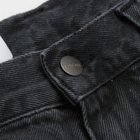 Carhartt OG Aden Double Knee Denim Shorts - Black Grind Wash thumbnail