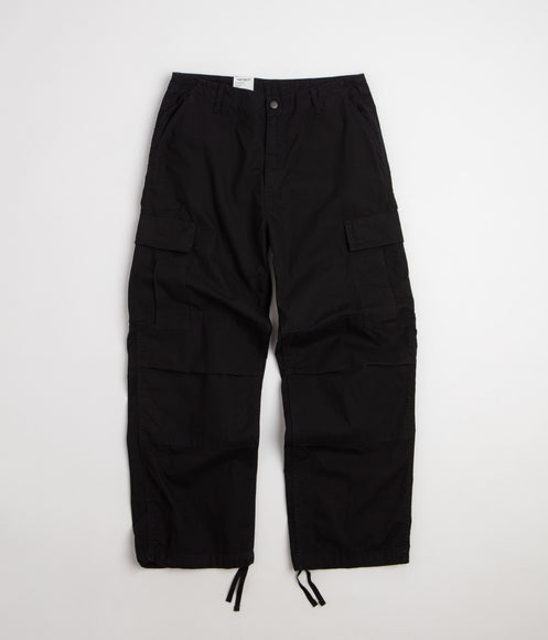 Carhartt OG Cargo Pants - Black Stone Washed