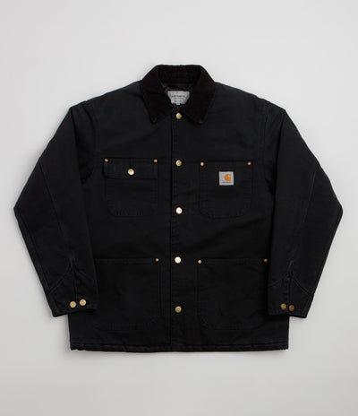 Carhartt OG Chore Coat - Black / Black Stone Canvas