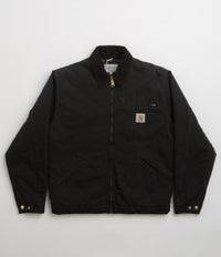 Carhartt OG Detroit Jacket in Black and Black