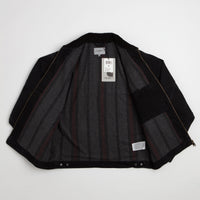 Carhartt OG Detroit Jacket - Black / Black / Black Stone Washed thumbnail