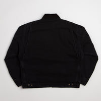 Carhartt OG Detroit Jacket - Black / Black / Black Stone Washed thumbnail