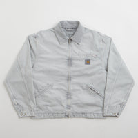 Carhartt OG Detroit Jacket in Black and Black Chalk Wash thumbnail