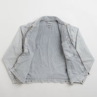 Carhartt OG Detroit Jacket in Black and Black Chalk Wash thumbnail