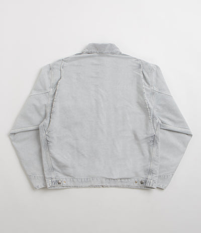 Carhartt OG Detroit Jacket in Black and Black Chalk Wash