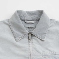 Carhartt OG Detroit Jacket in Black and Black Chalk Wash thumbnail