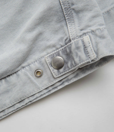 Carhartt OG Detroit Jacket in Black and Black Chalk Wash