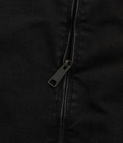 Carhartt OG Detroit Jacket - Black / Black Stone Washed