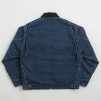 Carhartt OG Detroit Jacket - Blue / Dark Navy Stone Washed thumbnail
