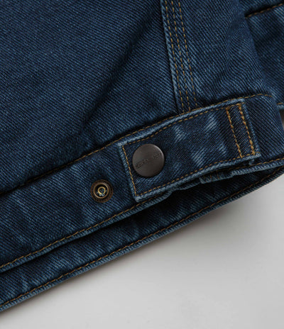 Carhartt OG Detroit Jacket - Blue / Dark Navy Stone Washed
