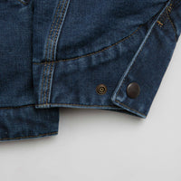 Carhartt OG Detroit Jacket - Blue / Dark Navy Stone Washed thumbnail