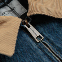 Carhartt OG Detroit Jacket in Blue and Dusty Hamilton Brown thumbnail