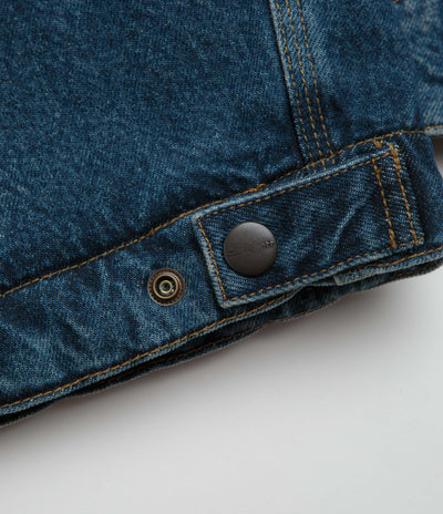 Carhartt OG Detroit Jacket in Blue and Dusty Hamilton Brown
