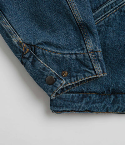 Carhartt OG Detroit Jacket in Blue and Dusty Hamilton Brown