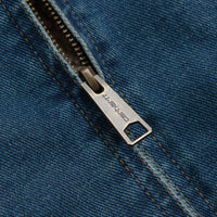 Carhartt OG Detroit Jacket in Blue and Dusty Hamilton Brown Dark Wash thumbnail