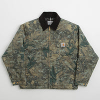 Carhartt OG Detroit Jacket - Camo Combi / Green / Black Stone Washed thumbnail