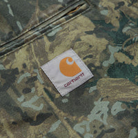 Carhartt OG Detroit Jacket in Camo Combi and Green / Black Stone Washed thumbnail