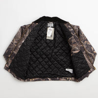 Carhartt OG Detroit Jacket - Camo Feather Tree / Black / Black Heavy Stone Wash thumbnail