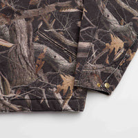 Carhartt OG Detroit Jacket - Camo Feather Tree / Black / Black Heavy Stone Wash thumbnail