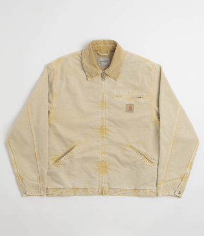 Carhartt OG Detroit Jacket in Dusty Hamilton Brown and Dusty Hamilton Brown Chalk Wash