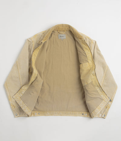 Carhartt OG Detroit Jacket in Dusty Hamilton Brown and Dusty Hamilton Brown Chalk Wash