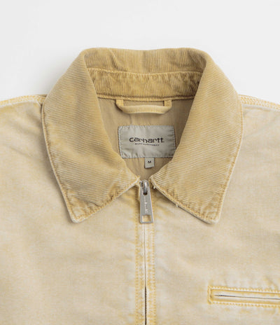 Carhartt OG Detroit Jacket in Dusty Hamilton Brown and Dusty Hamilton Brown Chalk Wash