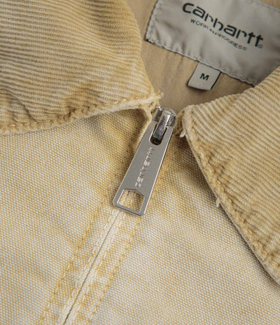 Carhartt OG Detroit Jacket in Dusty Hamilton Brown and Dusty Hamilton Brown Chalk Wash