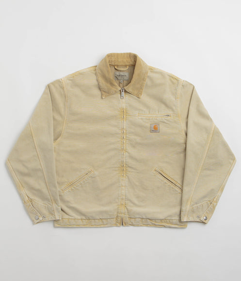 Carhartt OG Detroit Jacket - Dusty Hamilton Brown / Dusty Hamilton Brown Chalk Wash