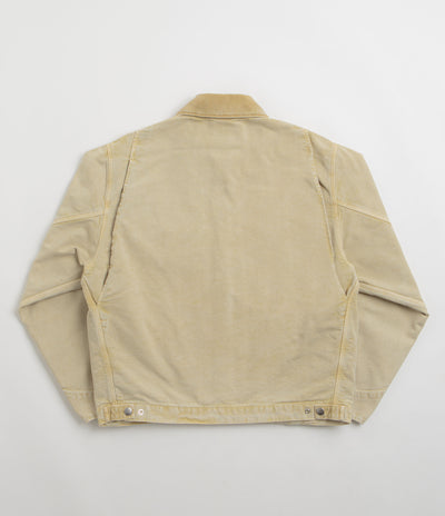Carhartt OG Detroit Jacket in Dusty Hamilton Brown and Dusty Hamilton Brown Chalk Wash