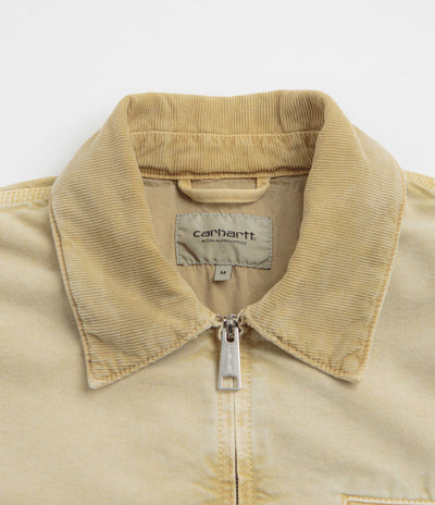 Carhartt OG Detroit Jacket in Dusty Hamilton Brown and Dusty Hamilton Brown Chalk Wash