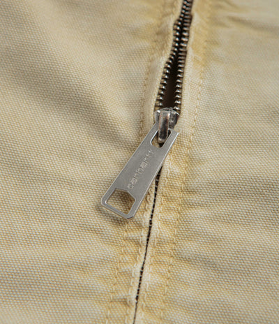 Carhartt OG Detroit Jacket in Dusty Hamilton Brown and Dusty Hamilton Brown Chalk Wash