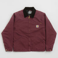 Carhartt OG Detroit Jacket - Malbec / Black thumbnail