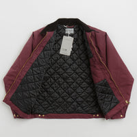 Carhartt OG Detroit Jacket - Malbec / Black thumbnail