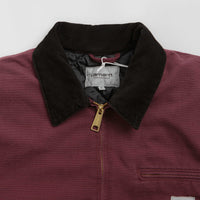 Carhartt OG Detroit Jacket - Malbec / Black thumbnail