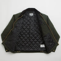 Carhartt OG Detroit Jacket - Olive / Black Stone Canvas thumbnail