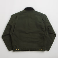 Carhartt OG Detroit Jacket - Olive / Black Stone Canvas thumbnail