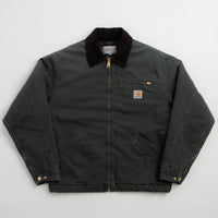 Carhartt OG Detroit Jacket - Raven / Black Stone Canvas thumbnail